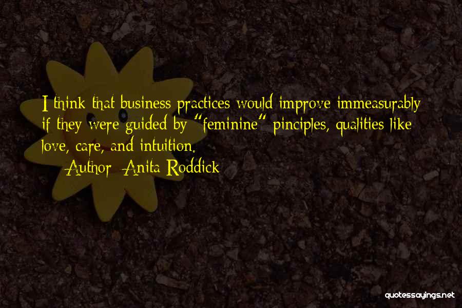 Business Practices Quotes By Anita Roddick