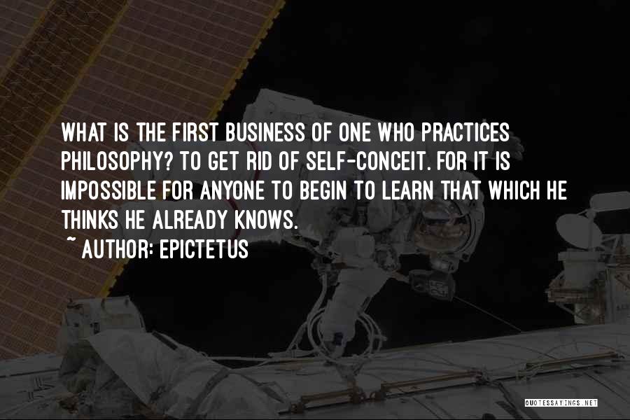 Business Practices Quotes By Epictetus