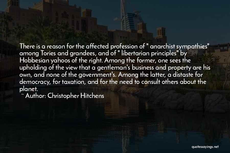 Business Principles Quotes By Christopher Hitchens