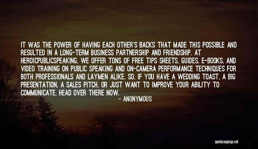 Business Professionals Quotes By Anonymous