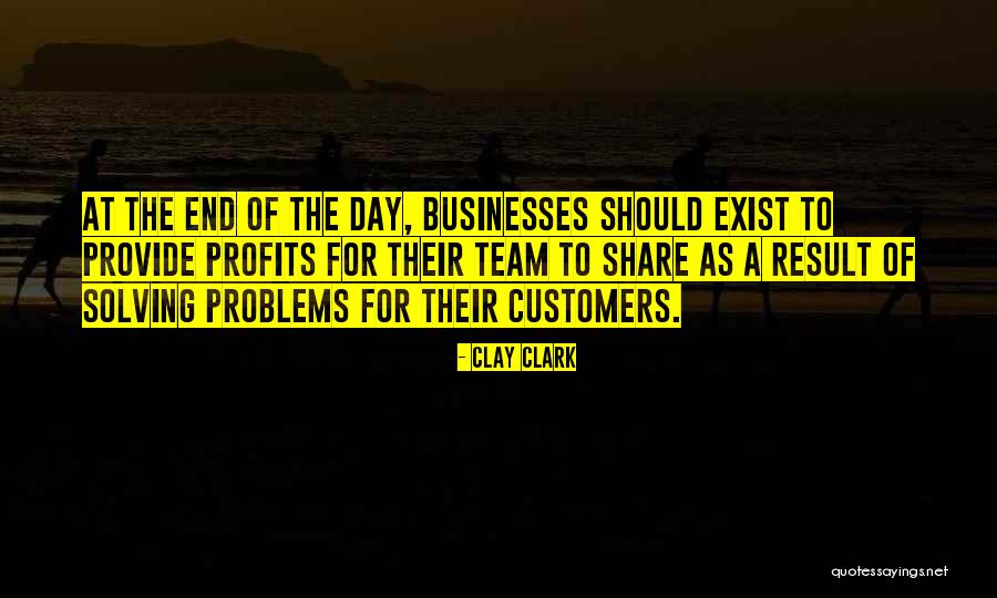 Business Profits Quotes By Clay Clark