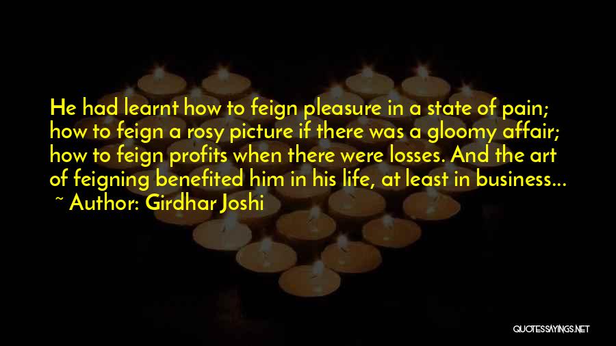 Business Profits Quotes By Girdhar Joshi