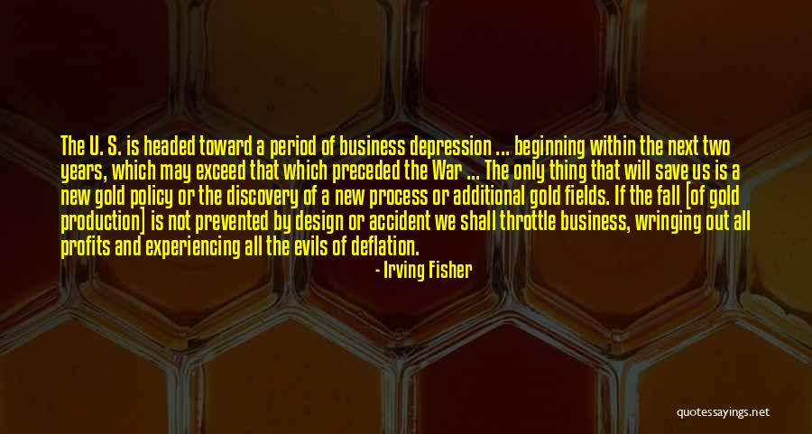 Business Profits Quotes By Irving Fisher