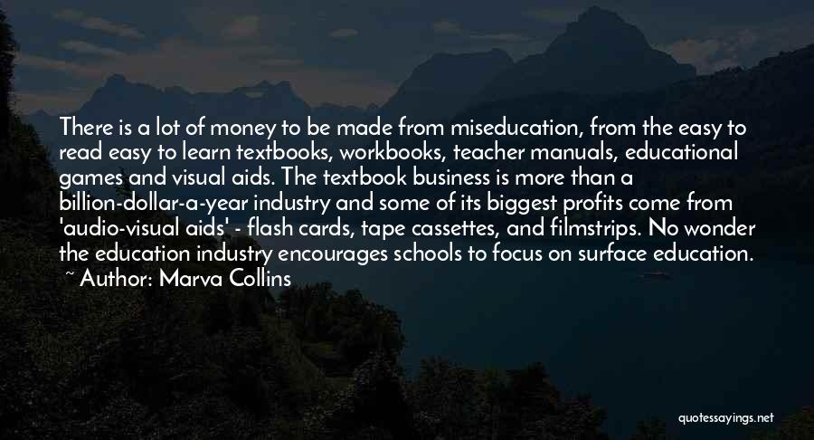 Business Profits Quotes By Marva Collins