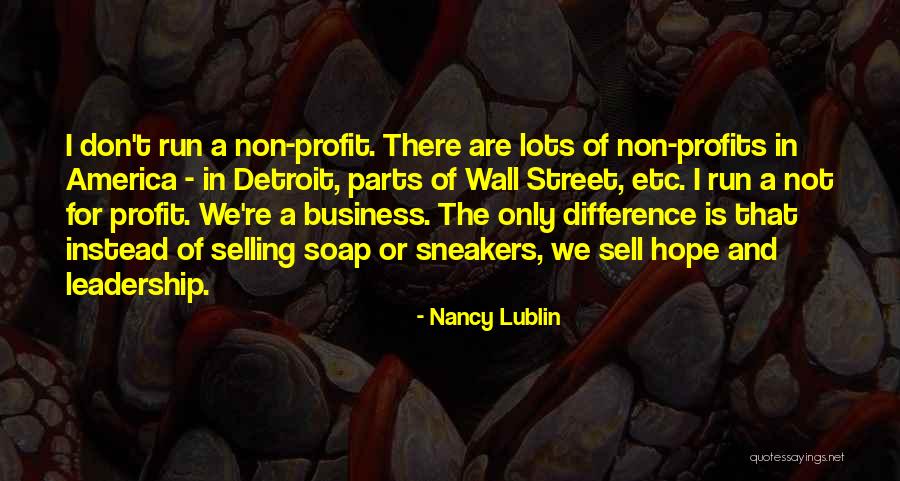 Business Profits Quotes By Nancy Lublin