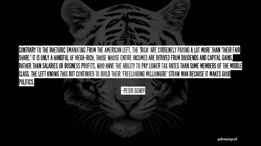 Business Profits Quotes By Peter Schiff