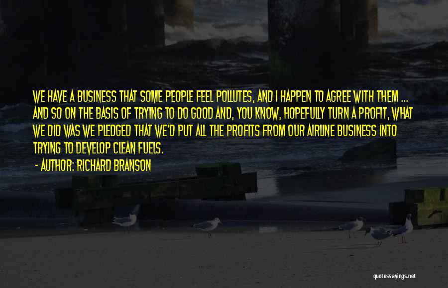 Business Profits Quotes By Richard Branson