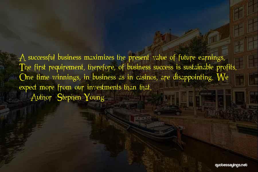 Business Profits Quotes By Stephen Young