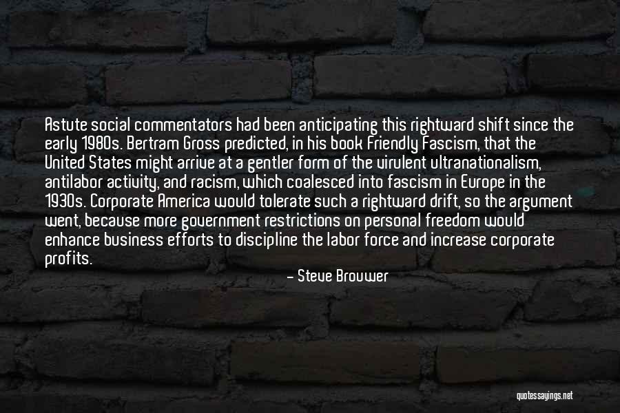 Business Profits Quotes By Steve Brouwer