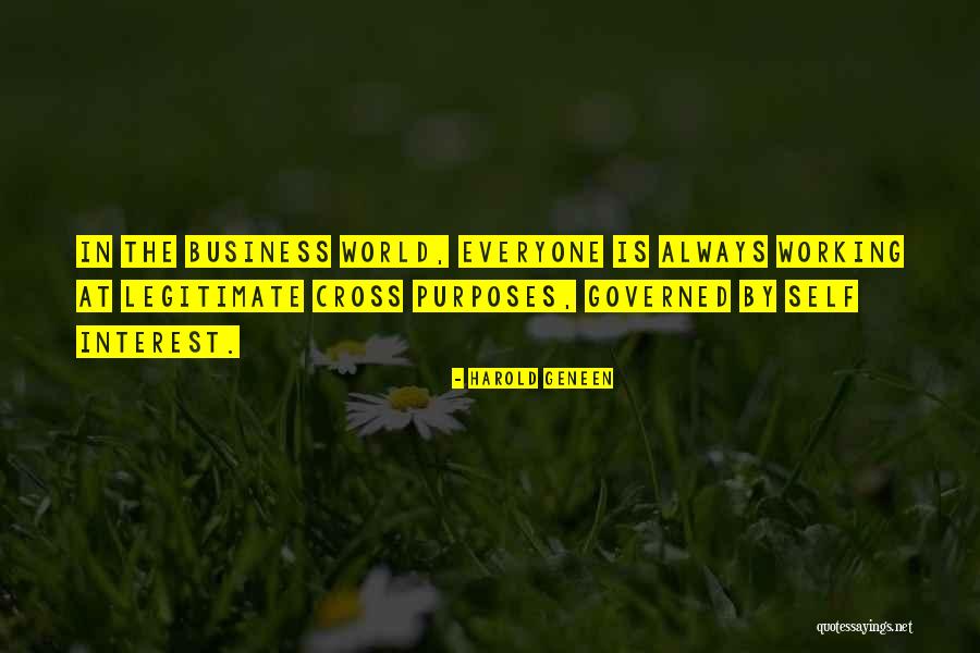 Business Purpose Quotes By Harold Geneen Business Purpose Quotes By Harold Geneen
