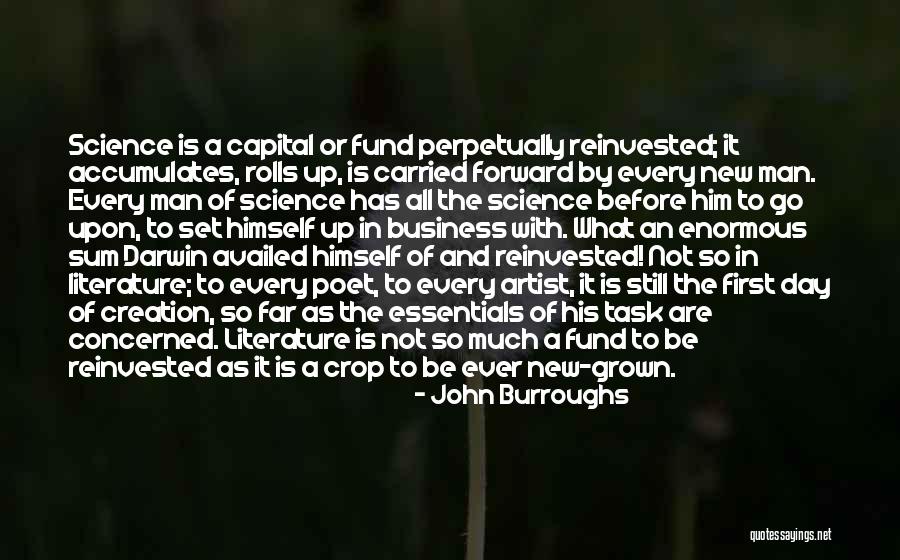 Business Quotes By John Burroughs