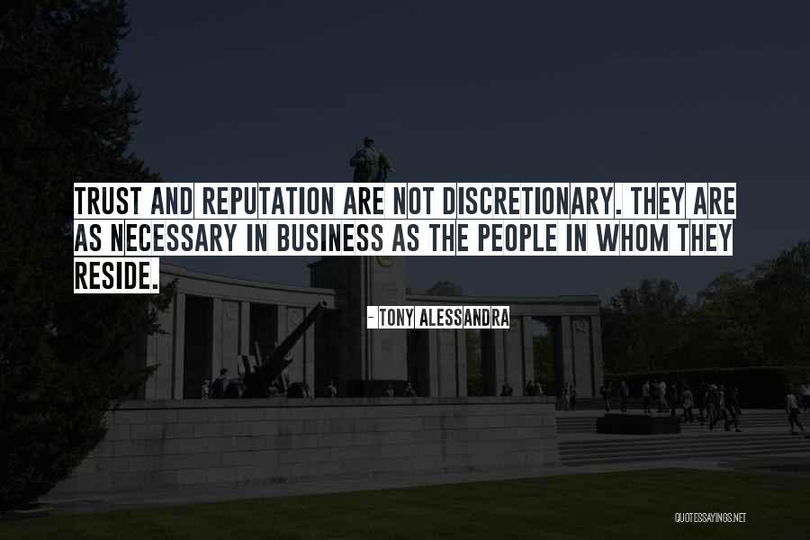 Business Quotes By Tony Alessandra