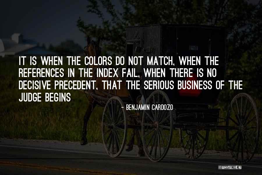 Business References Quotes By Benjamin Cardozo Business References Quotes By Benjamin Cardozo