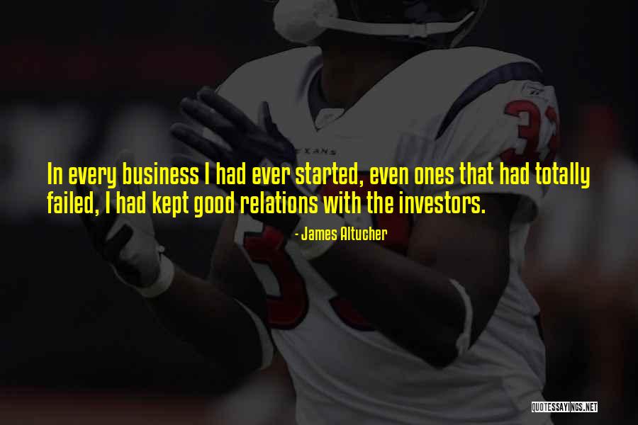 Business Relations Quotes By James Altucher Business Relations Quotes By James Altucher