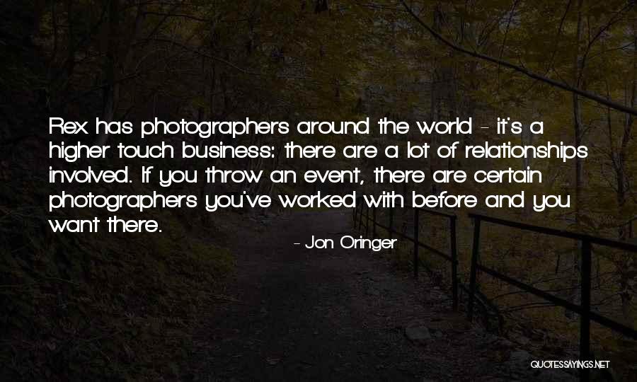 Business Relationships Quotes By Jon Oringer Business Relationships Quotes By Jon Oringer