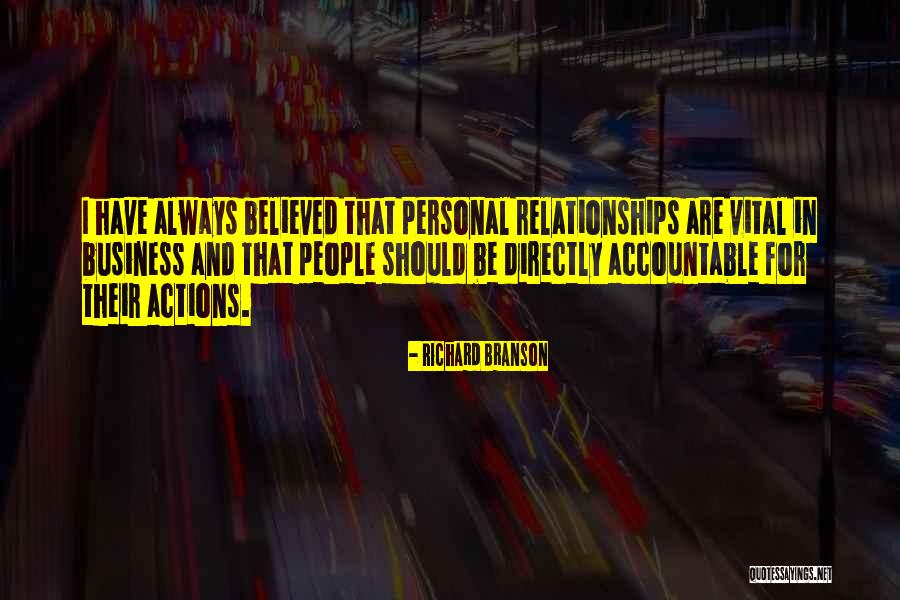 Business Relationships Quotes By Richard Branson