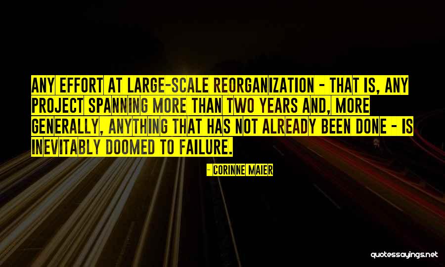 Business Reorganization Quotes By Corinne Maier