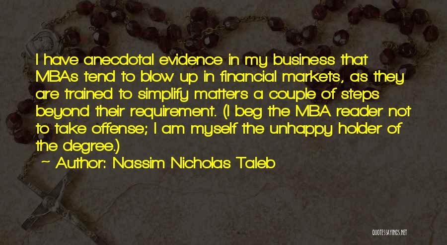 Business Requirement Quotes By Nassim Nicholas Taleb