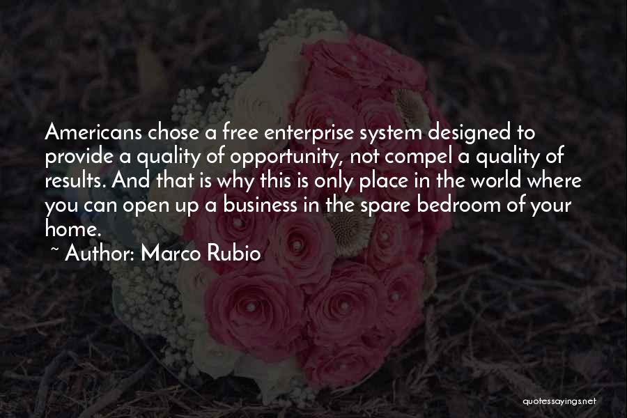 Business Results Quotes By Marco Rubio