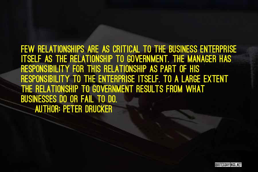 Business Results Quotes By Peter Drucker