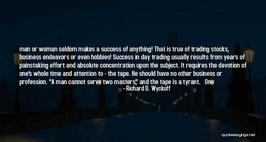 Business Results Quotes By Richard D. Wyckoff