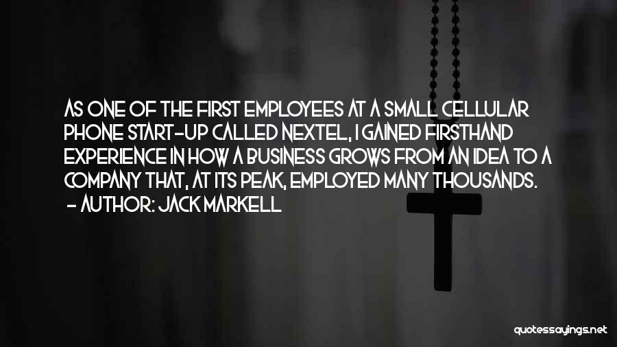 Business Start Up Quotes By Jack Markell