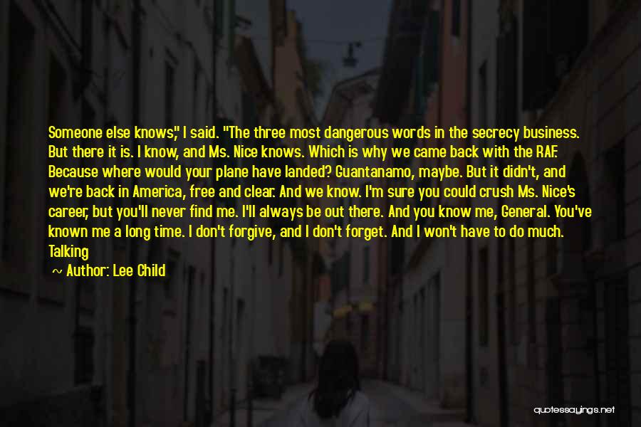 Business Start Up Quotes By Lee Child