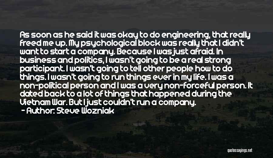 Business Start Up Quotes By Steve Wozniak