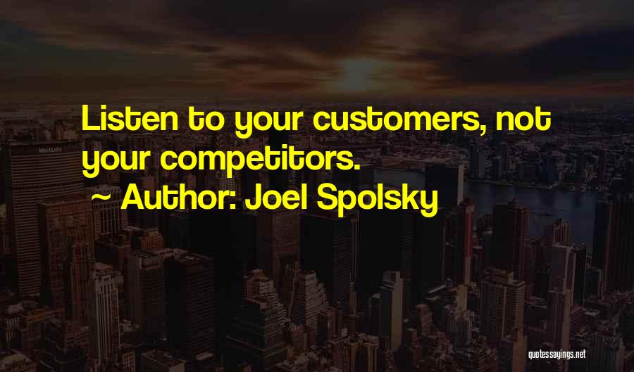 Business Startup Quotes By Joel Spolsky