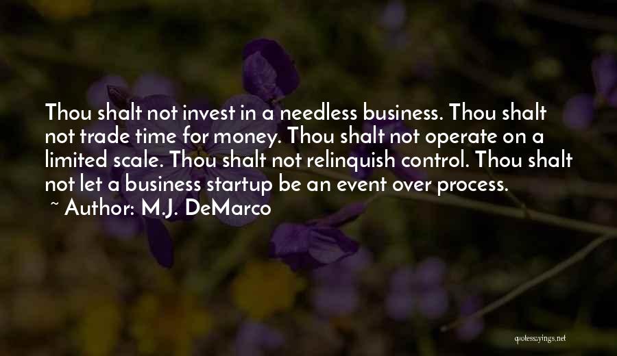 Business Startup Quotes By M.J. DeMarco