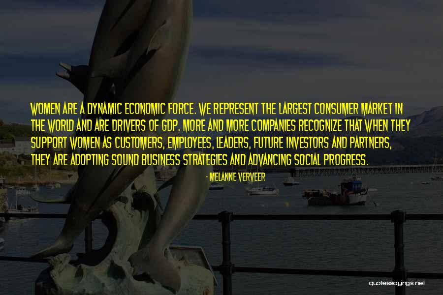 Business Strategies Quotes By Melanne Verveer