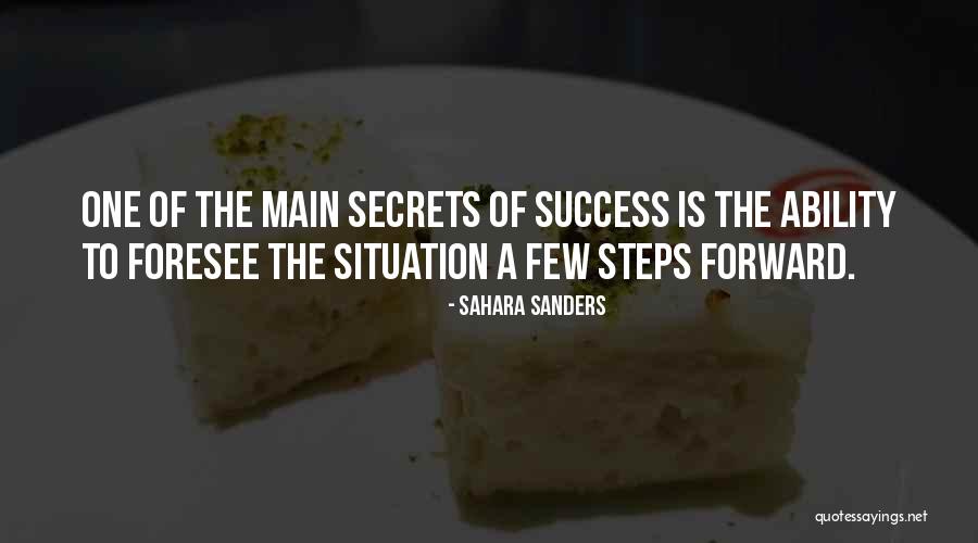 Business Strategies Quotes By Sahara Sanders