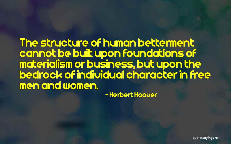 Business Structure Quotes By Herbert Hoover Business Structure Quotes By Herbert Hoover