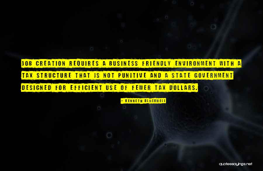 Business Structure Quotes By Kenneth Blackwell Business Structure Quotes By Kenneth Blackwell