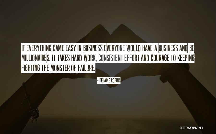 Business Success And Failure Quotes By Delaine Robins