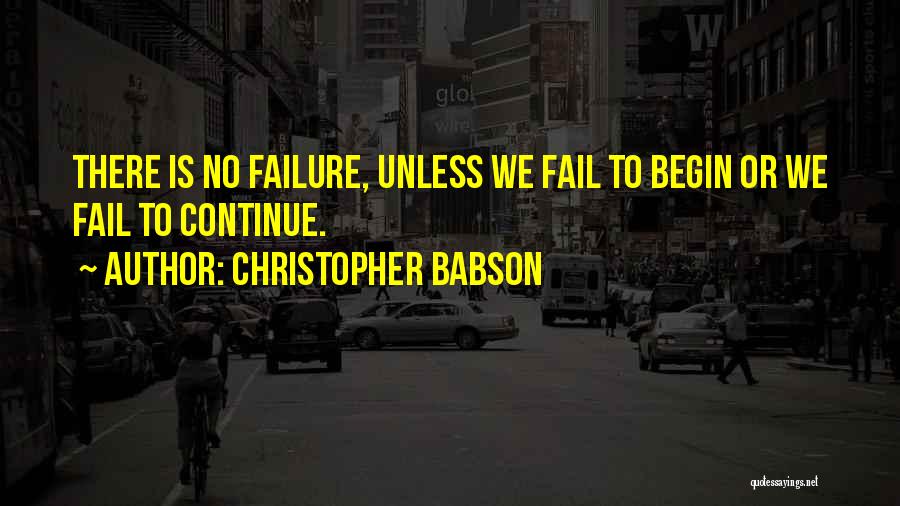 Business Success Motivation Quotes By Christopher Babson