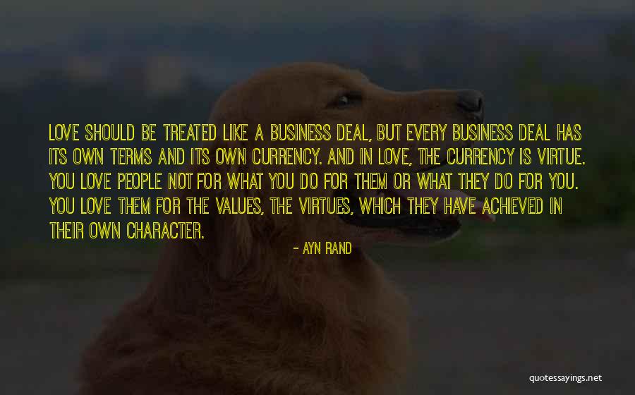 Business Terms And Quotes By Ayn Rand Business Terms And Quotes By Ayn Rand