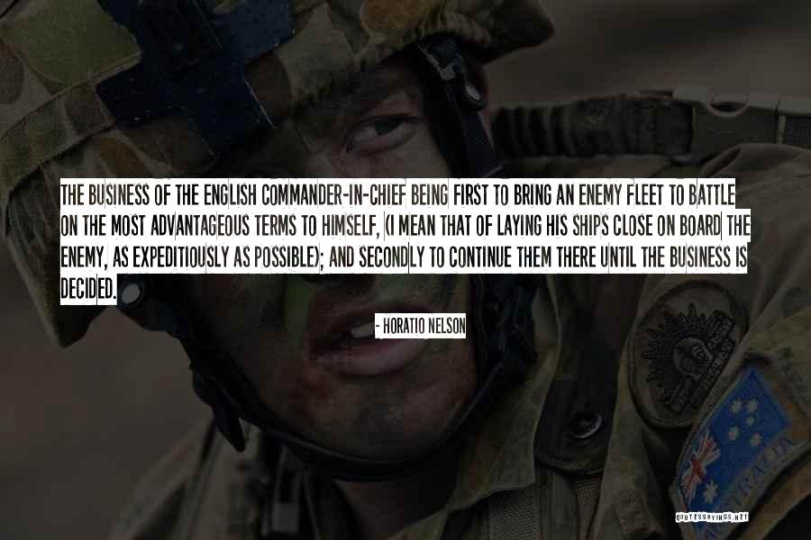 Business Terms And Quotes By Horatio Nelson Business Terms And Quotes By Horatio Nelson