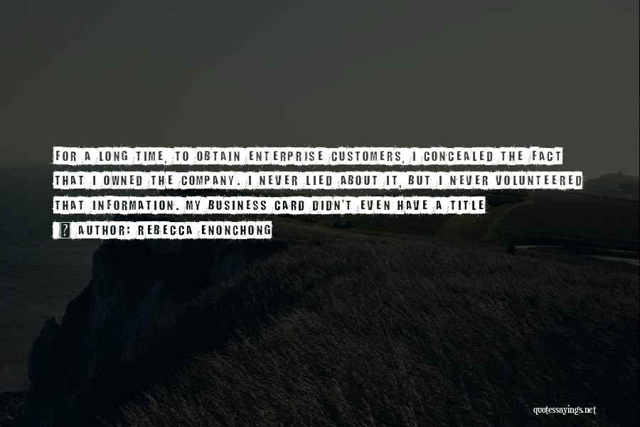 Business Titles Quotes By Rebecca Enonchong Business Titles Quotes By Rebecca Enonchong