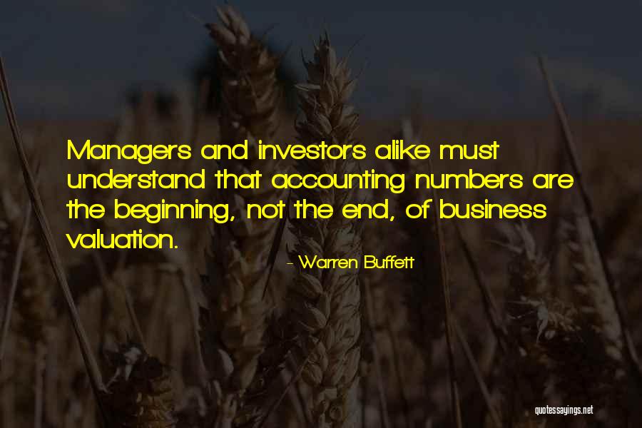 Business Valuation Quotes By Warren Buffett Business Valuation Quotes By Warren Buffett
