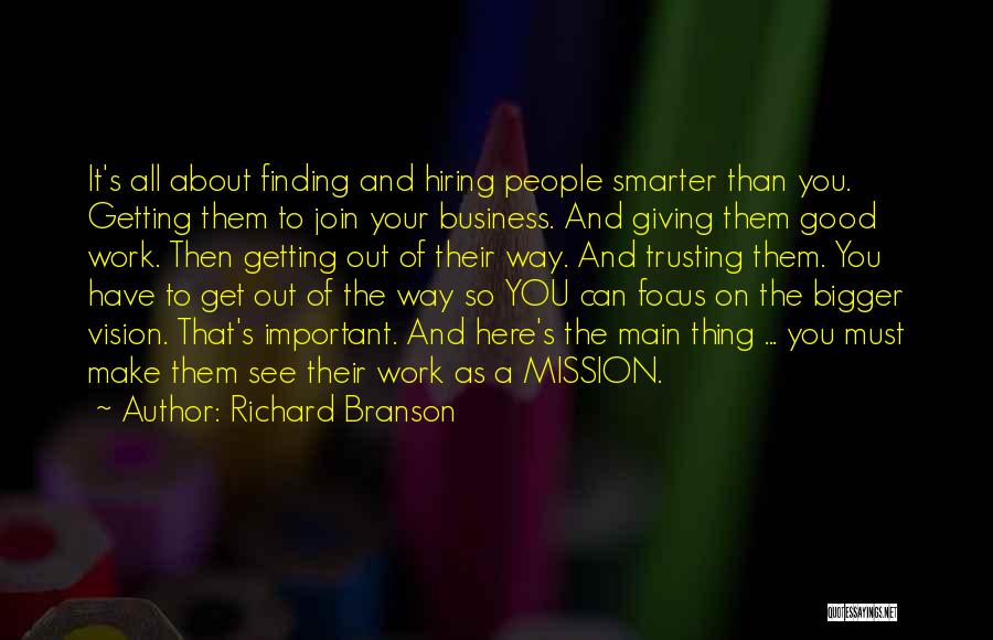 Business Vision And Mission Quotes By Richard Branson