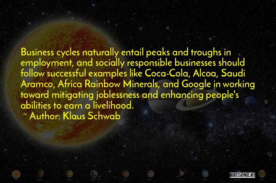 Business Vs Employment Quotes By Klaus Schwab