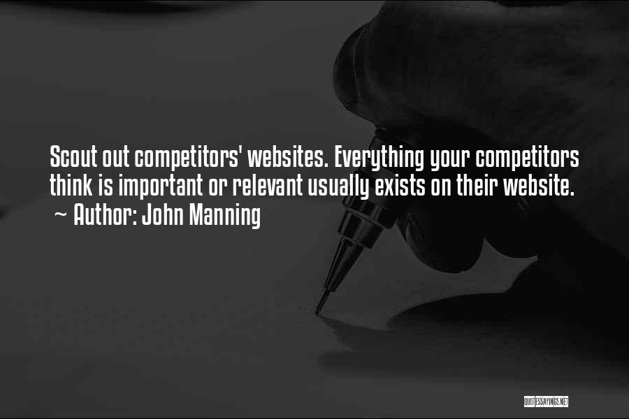 Business Websites Quotes By John Manning