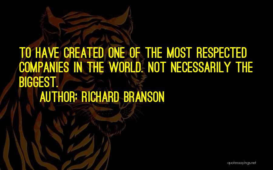 Business World Quotes By Richard Branson