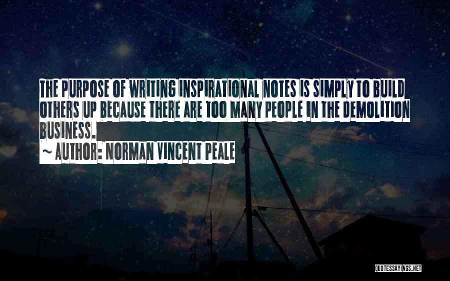 Business Writing Quotes By Norman Vincent Peale