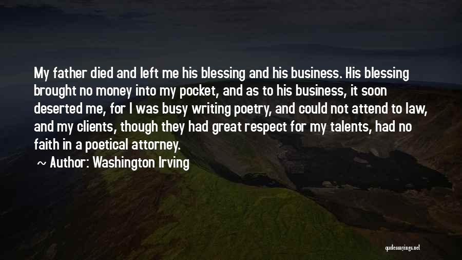 Business Writing Quotes By Washington Irving