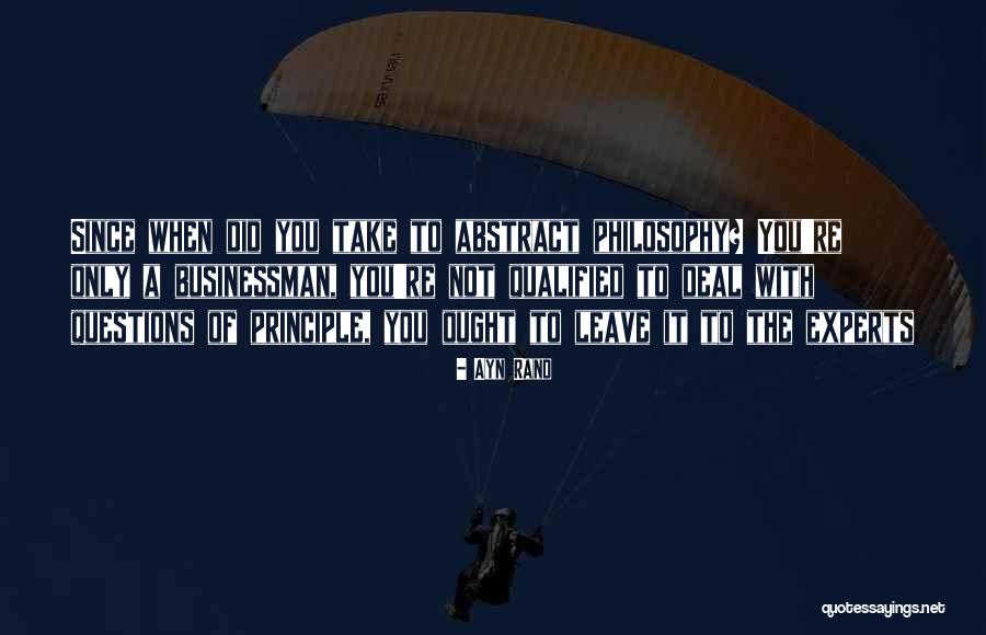 Businessman Quotes By Ayn Rand Businessman Quotes By Ayn Rand