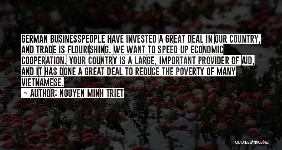 Businesspeople Quotes By Nguyen Minh Triet