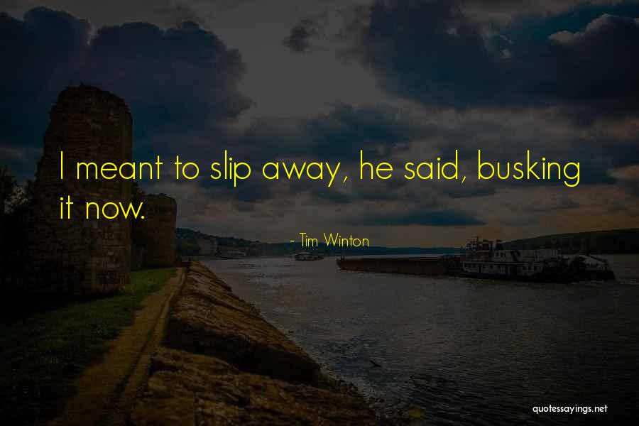 Busking Quotes By Tim Winton Busking Quotes By Tim Winton