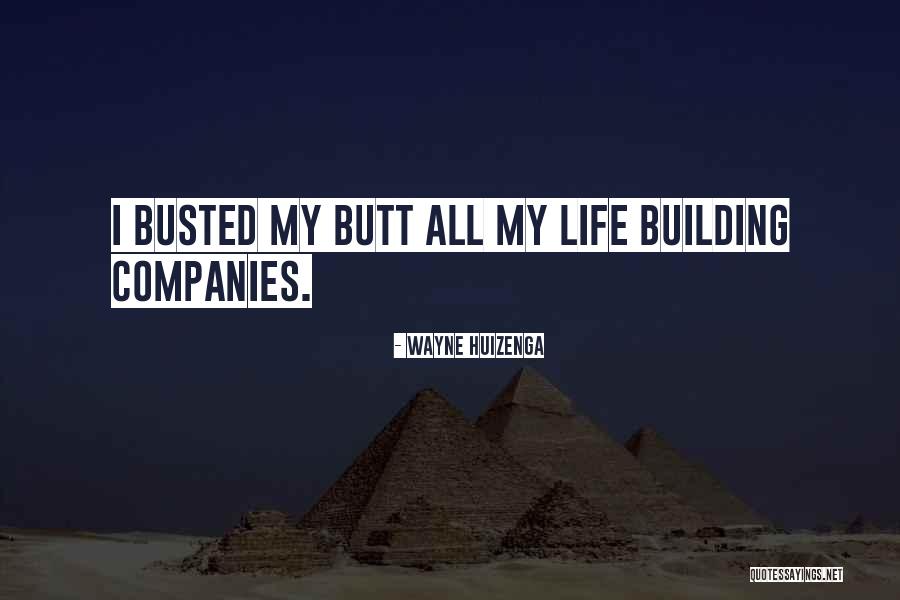 Busted Quotes By Wayne Huizenga